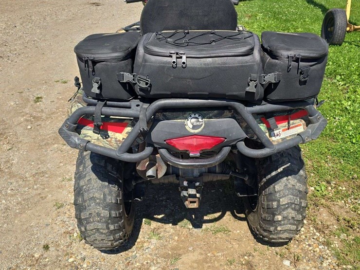2008-can-am-outlander-max-xt-500-high-output,-with-storage-rack-and-add-on-seat,-9,113-miles,-4wd,-1-owner-image-5