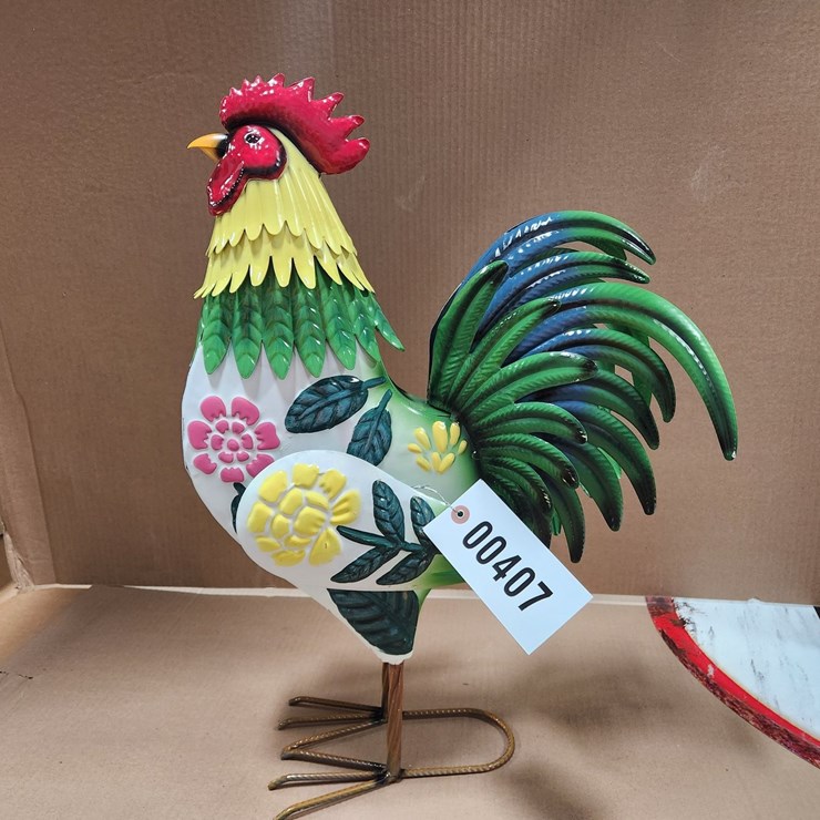 #407 • Metal Rooster
