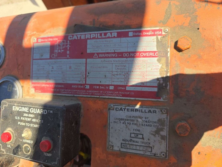 forklift-cat-t60c-model,-7,787-hours,-side-shift,-lp-image-13