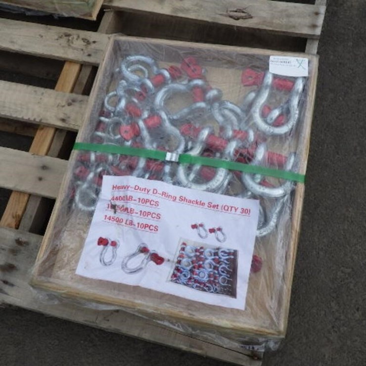 HD D-Ring Shackle Set (Qty. 30)