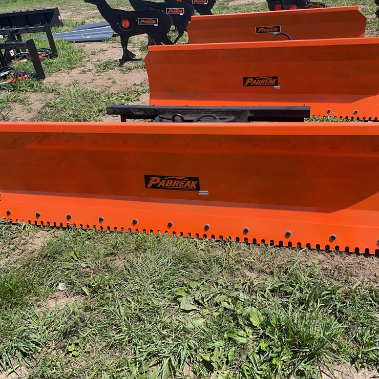 PABREAK Skid Steer Hydraulic Dozer Blade