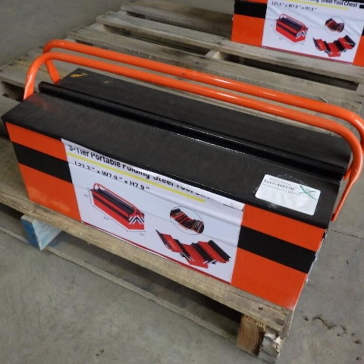 Portable Folding Steel Tool Chest