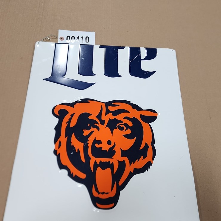 #410 • Bears Miller Lite Sign