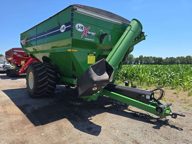 2016-j&m-1112-sd-series-grain-cart,-alliance-1050/50r32-floater-tires,-big-1000pto,-hyd.-adjust-spout,-x-tend-reach,-scales,-roll-tarp,-s/n--2110789-image-2