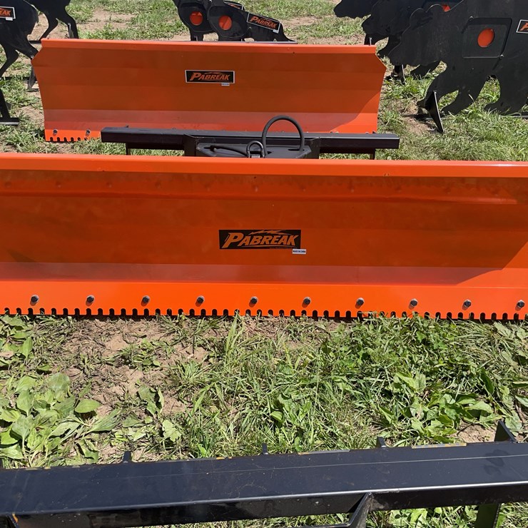 PABREAK Skid Steer Hydraulic Dozer Blade