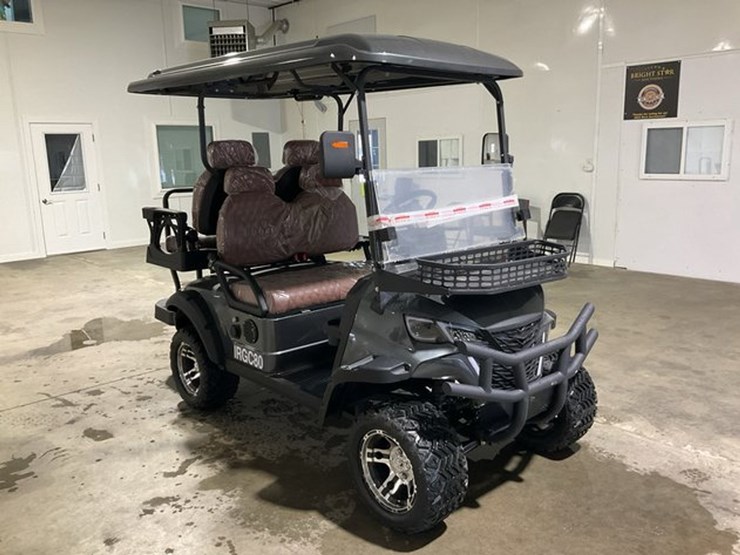 #1251-•-unused-grey-sdlgc80-golf-cart---middlefield,-oh-image-1