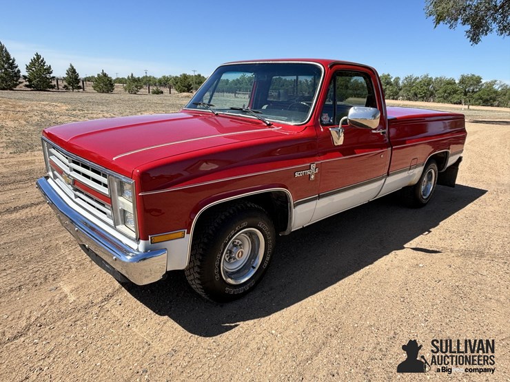 1985-chevrolet-scottsdale-1/2-ton-2wd-long-bed-pickup-image-1