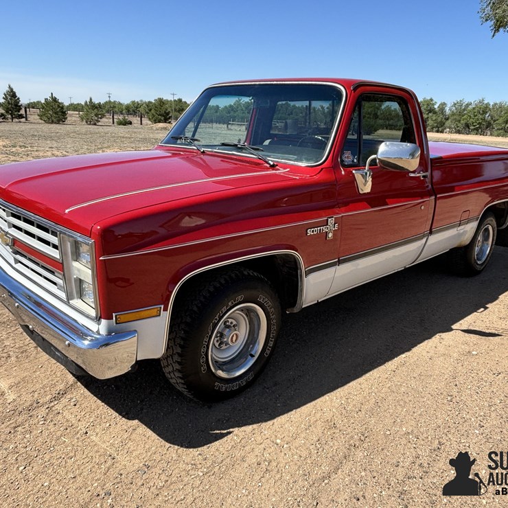 1985 Chevrolet Scottsdale 1/2 Ton 2WD Long Bed Pickup