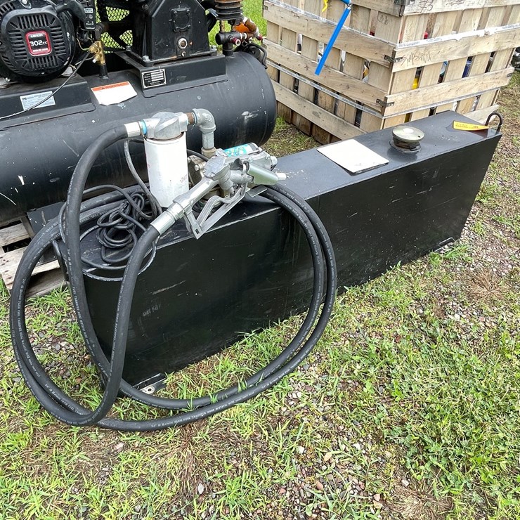 #4918 • Pickup Bed Fuel Tank with Pump