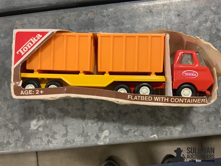 tonka-truck-flatbed-w/container-image-7