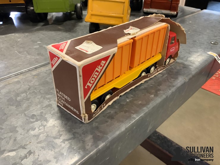 tonka-truck-flatbed-w/container-image-3