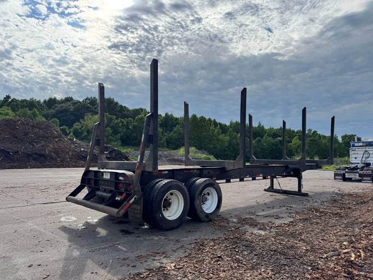 #164-•-2007-savannah-machine-shop-&-loader-co.-tandem-axle-log-trailer-image-5