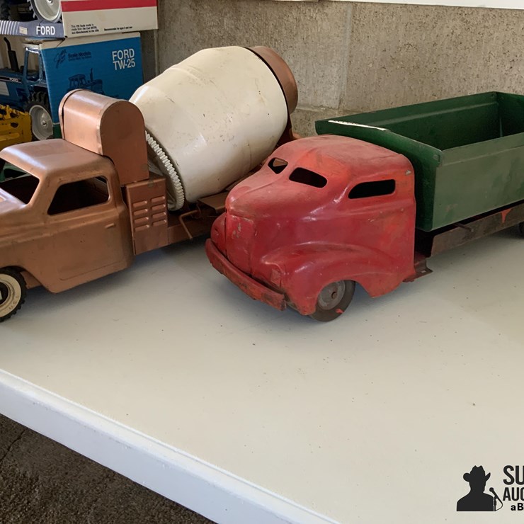 Concrete And Dump Toy Trucks