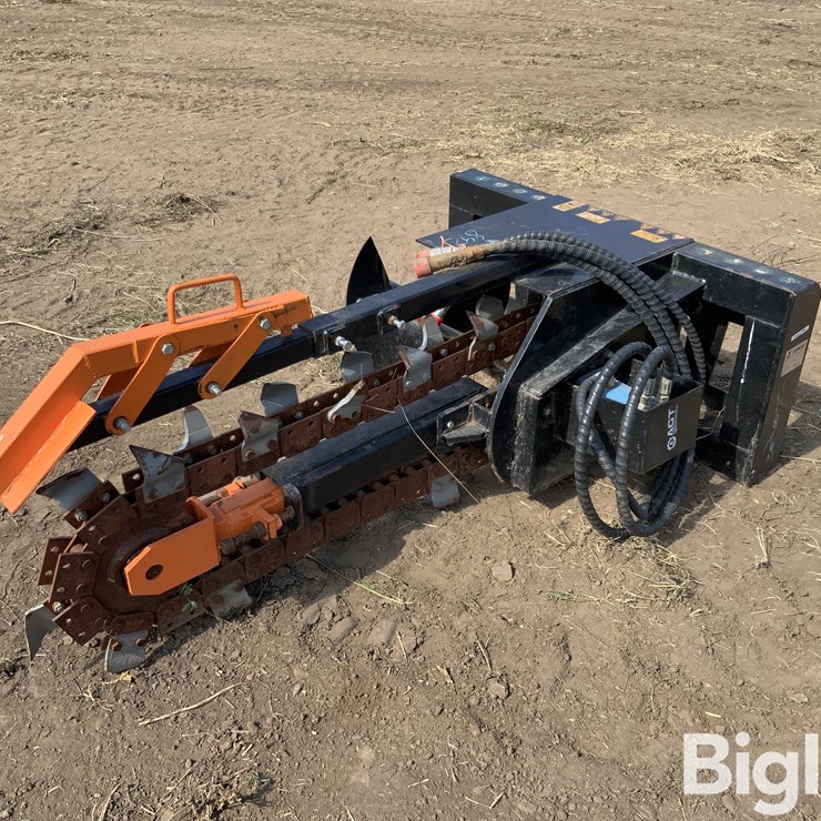 2023 Top Cat ECSSSTG200 Hydraulic Skid Steer Trencher Attachment