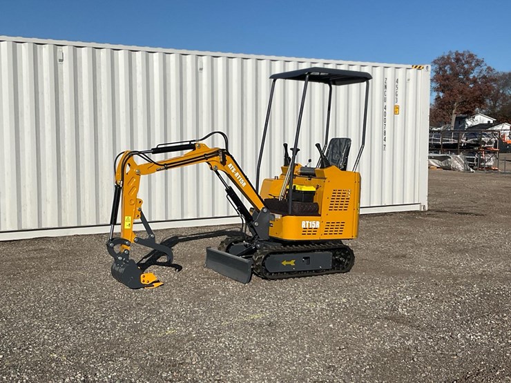 #1209-•-damaged-ats-rt15r-mini-excavator-image-1