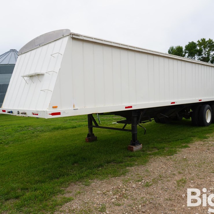 2001 Tuff-Lug Steel Hopper 32' T/A Grain Trailer