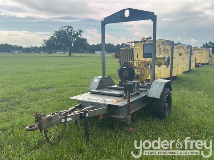 6"-trash-water-pump,-triler-mounted,-(missing-engine)-image-2