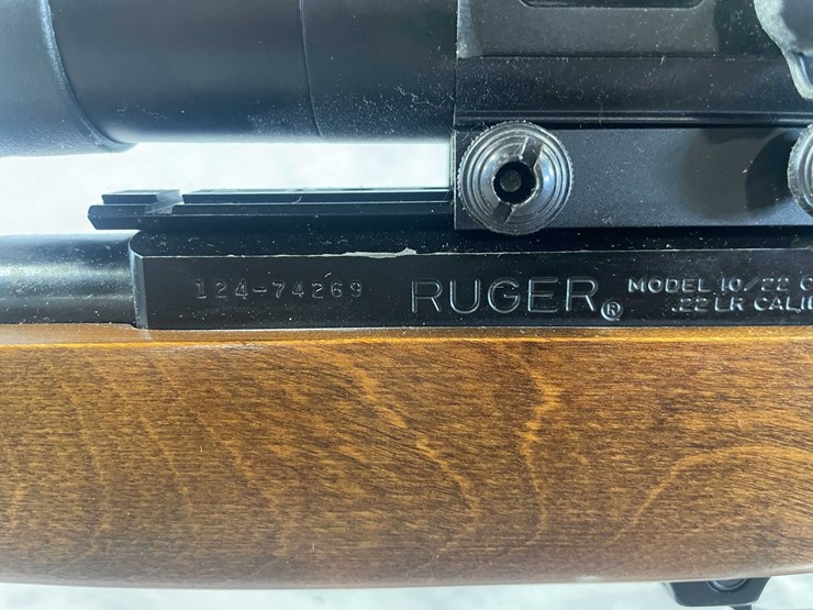 #1275-•-ruger-10/22,-,-22-lr-semi-auto-rifle,-sn:-124-74269,-(neenah,-wi)-image-12