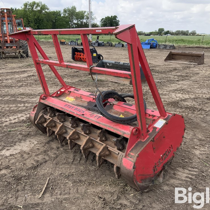 Fecon Hydraulic Forehead Mulcher Skid Steer Attachment