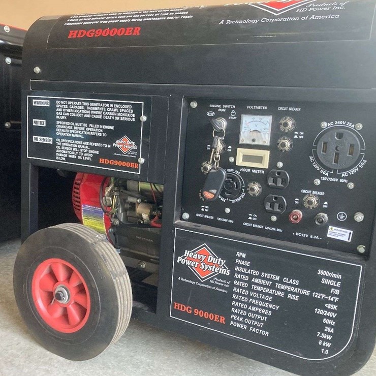 Heavy Duty Power Systems Gas Generator