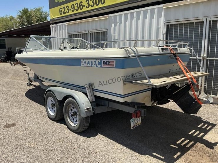 1986-escort-trailer-w/-20ft-boat-image-7