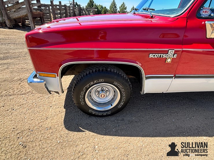 1985-chevrolet-scottsdale-1/2-ton-2wd-long-bed-pickup-image-13