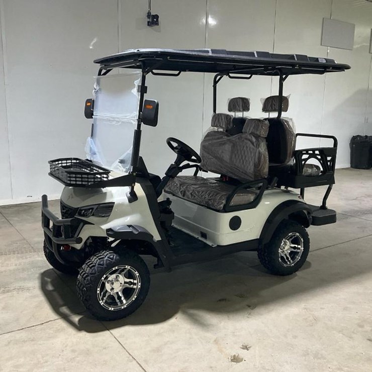 #1257 • Unused Black SDLGC80 GOLF CART - Middlefield, OH