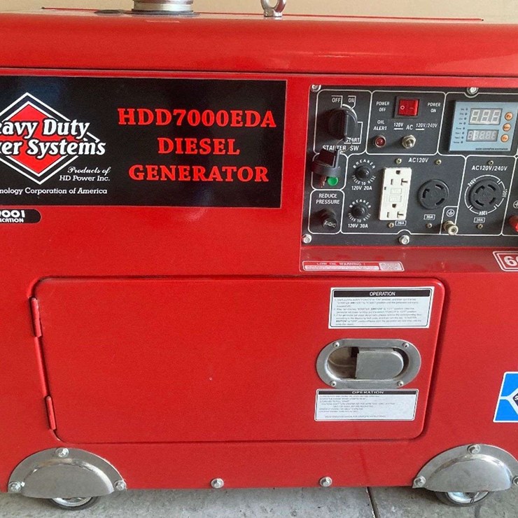 Heavy Duty Power Systems Diesel Generator