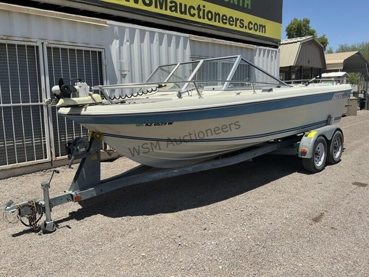 1986-escort-trailer-w/-20ft-boat-image-2