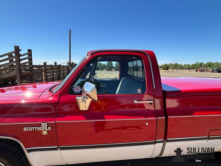 1985-chevrolet-scottsdale-1/2-ton-2wd-long-bed-pickup-image-16