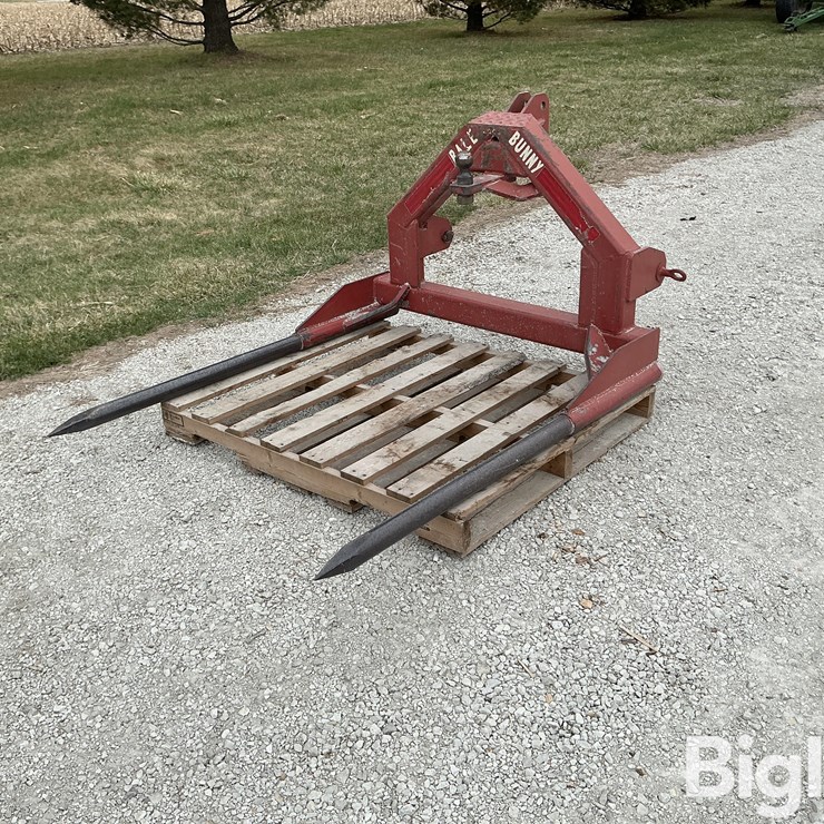 Shop Built Round Bale Mover