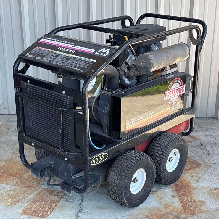 2016 Mi-T-M AR1-PK37-M 100psi Portable Rotary Screw Air Compressor