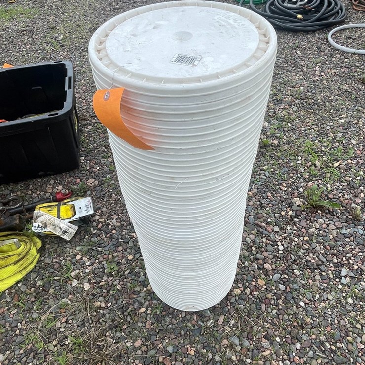 #4939 • Stack of 5-Gallon Pail Lids