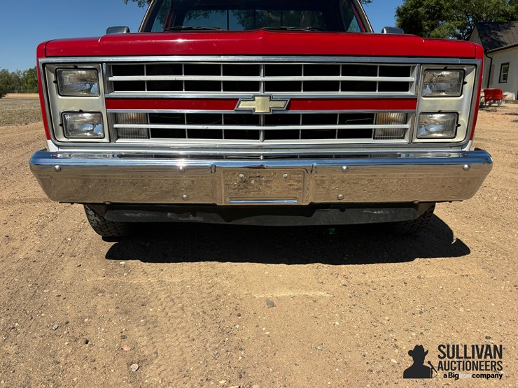 1985-chevrolet-scottsdale-1/2-ton-2wd-long-bed-pickup-image-9