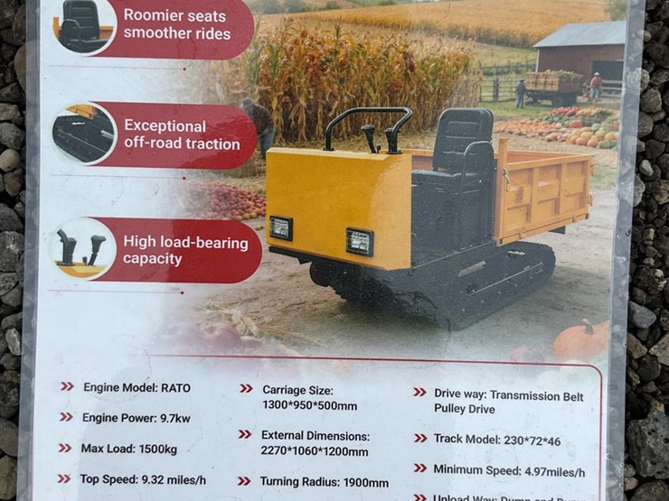 #1305-•-unused-sdlanch-cdws25-crawler-dumper-with-seat-image-10