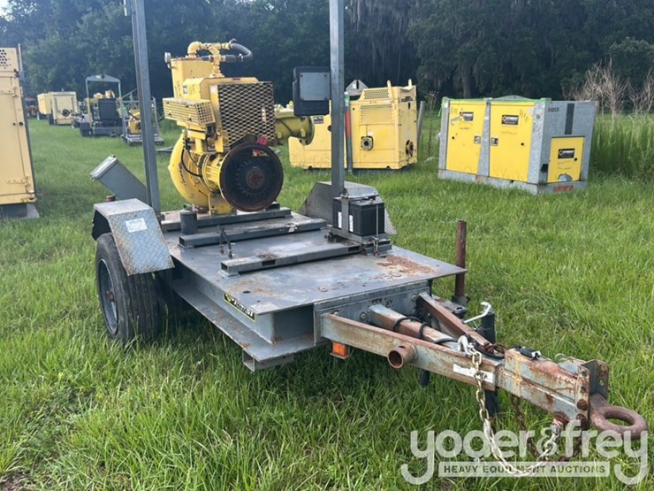6"-trash-water-pump,-triler-mounted,-(missing-engine)-image-1