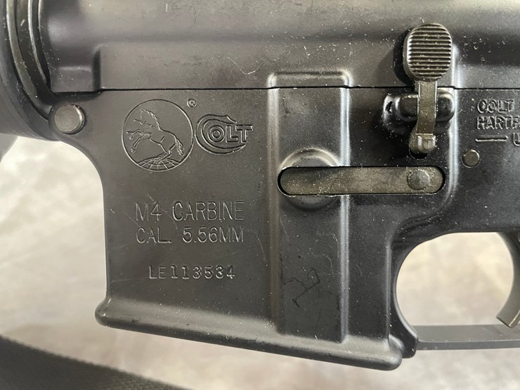 #1272-•-colt-m4-carbine,-5.56-mm-semi-auto-rifle,-sn:-le113534,-(neenah,-wi)-image-12