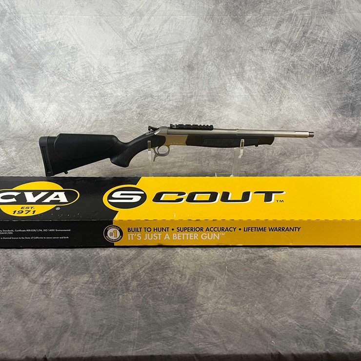 #1315 • CVA Scout, 300 BLK Break Action Rifle, SN: 61-06-063483-23, (Neenah, WI)