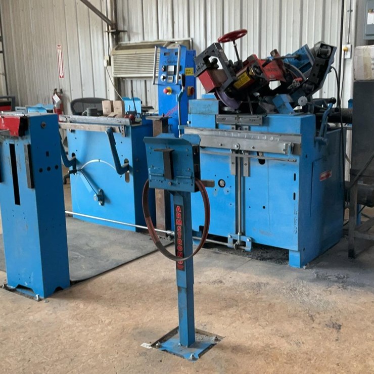 #186 • 2016 Armstrong #4 RH Automatic Bandsaw Sharpener - Dunaway Timber