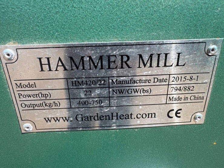 changghai/garden-heat-co-diesel-hammer-mill-model-hm420/22-image-6