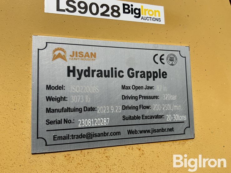 2023-jisan-jso2200bs-hydraulic-excavator-grapple-attachment-image-19