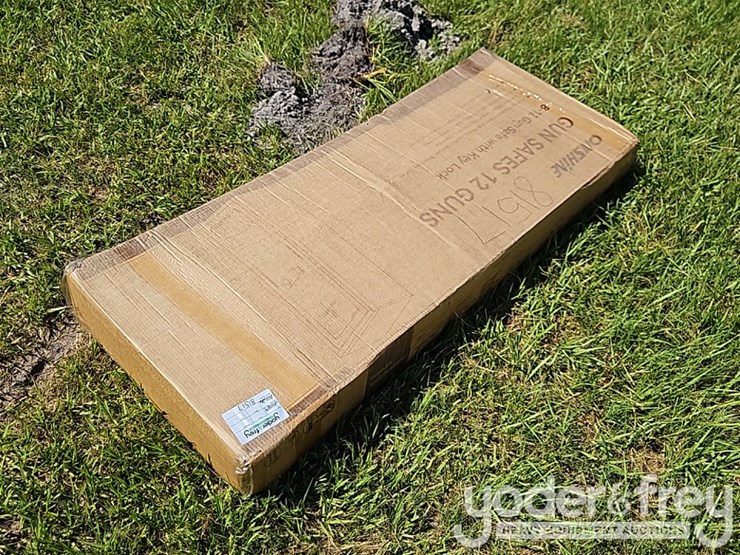 unused-2026-onshine-8-12-gun-safe-with-key-lock,-3-movable-gun-rests,-electronic-lock,-mechanical-key-image-2