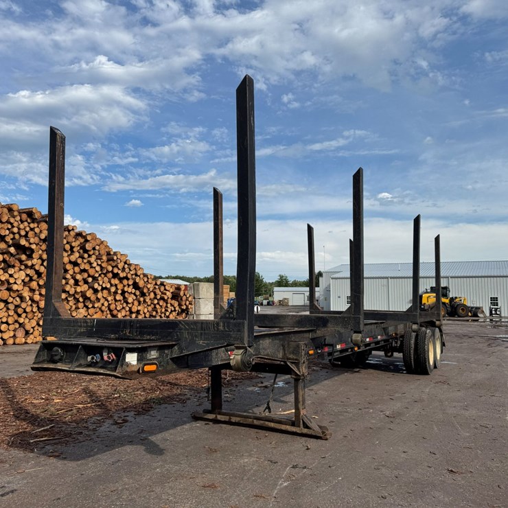 #164 • 2007 Savannah Machine Shop & Loader Co. Tandem Axle Log Trailer