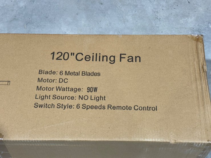 #49803-•-unused-titan-air-120"-ceiling-fan-image-5