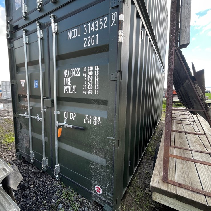 #2434 • 20' Standard Height Shipping Container