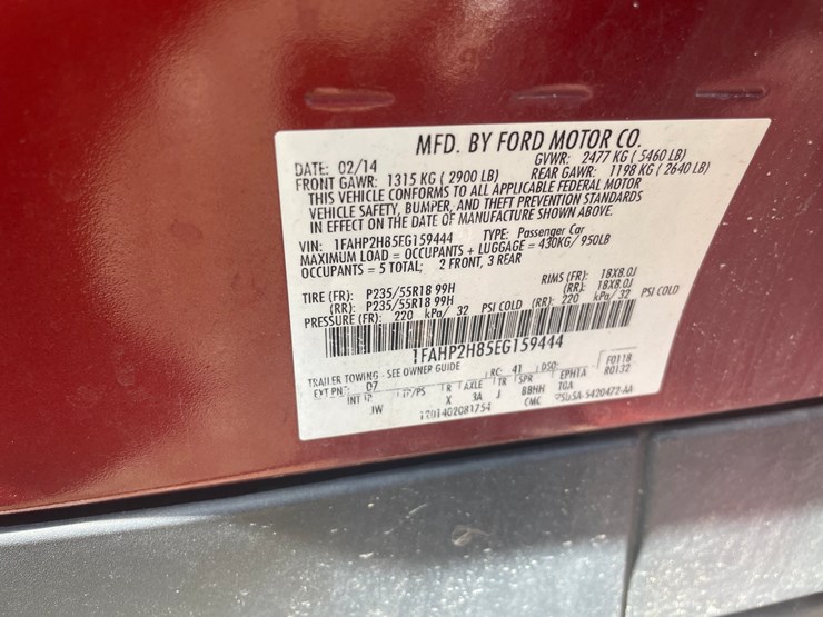 #2857-•-2014-ford-taurus-sel-(has-wi-title)-image-38