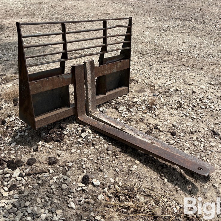 Skid Steer Fork Attachment