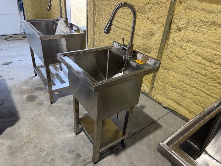 #49815-•-unused-trinity-22"-stainless-steel-sink-image-1