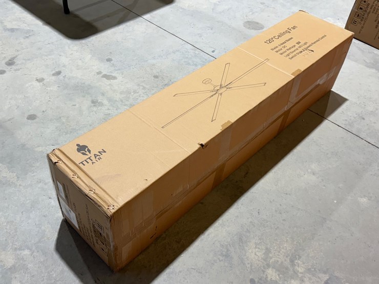 #49802-•-unused-titan-air-120"-ceiling-fan-image-2