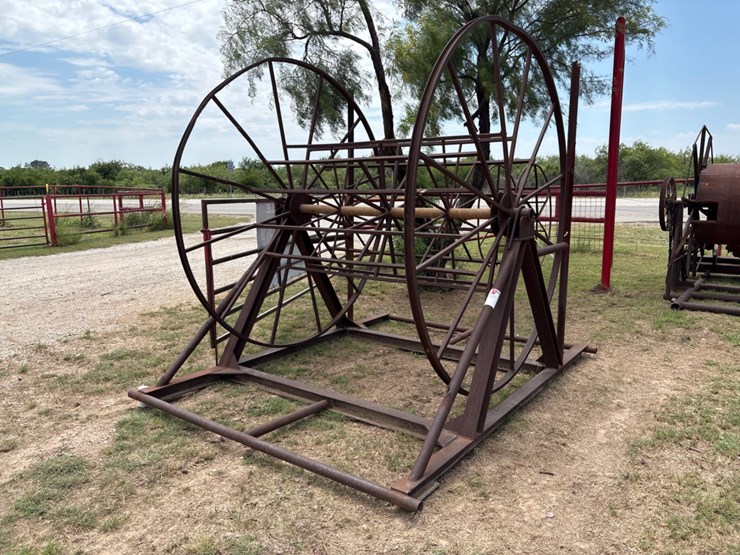 6’w-x-2’deep-cable-spool,-skidded-image-2